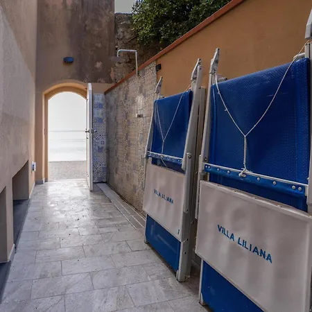 Liliana - Casa Aurora - Trilocale Elegante Con Balcone Vista Mare - Accesso Diretto * Varigotti