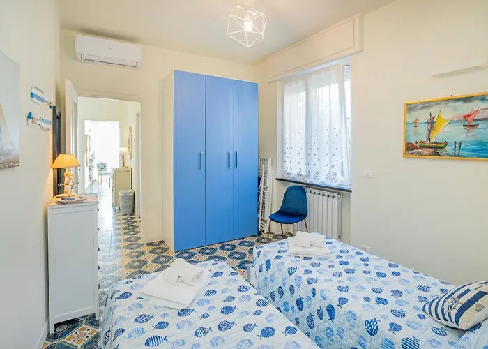 Liliana - Stella Marina - Trilocale Elegante Con Balcone Vista Mare - Accesso Diretto Apartamento
